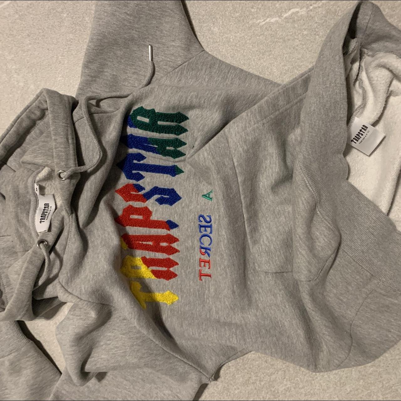 Trapstar candy grey tracksuit Worn but in very good... Depop