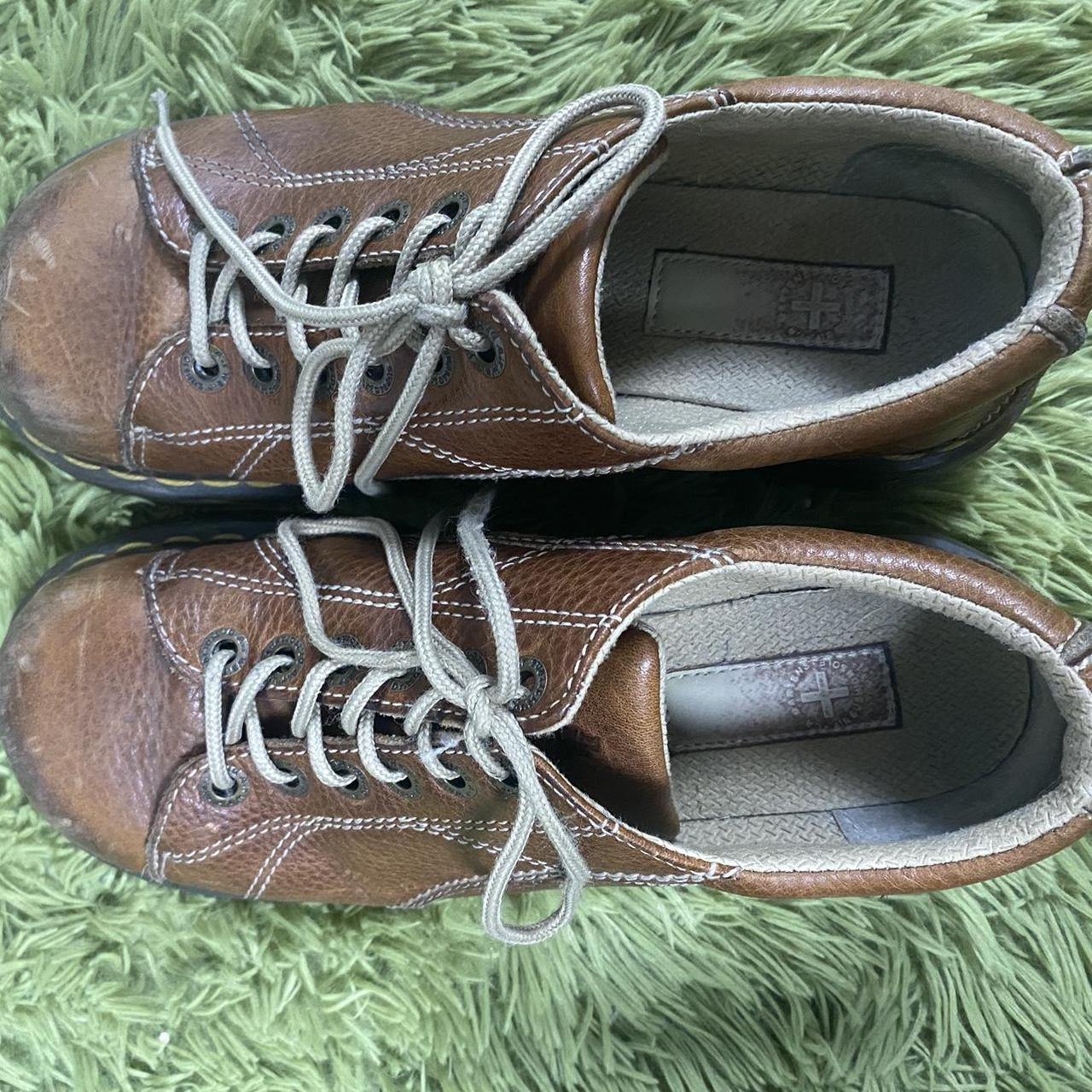 Size 9 American Vintage brown Dr. Martens DM FOR. Depop