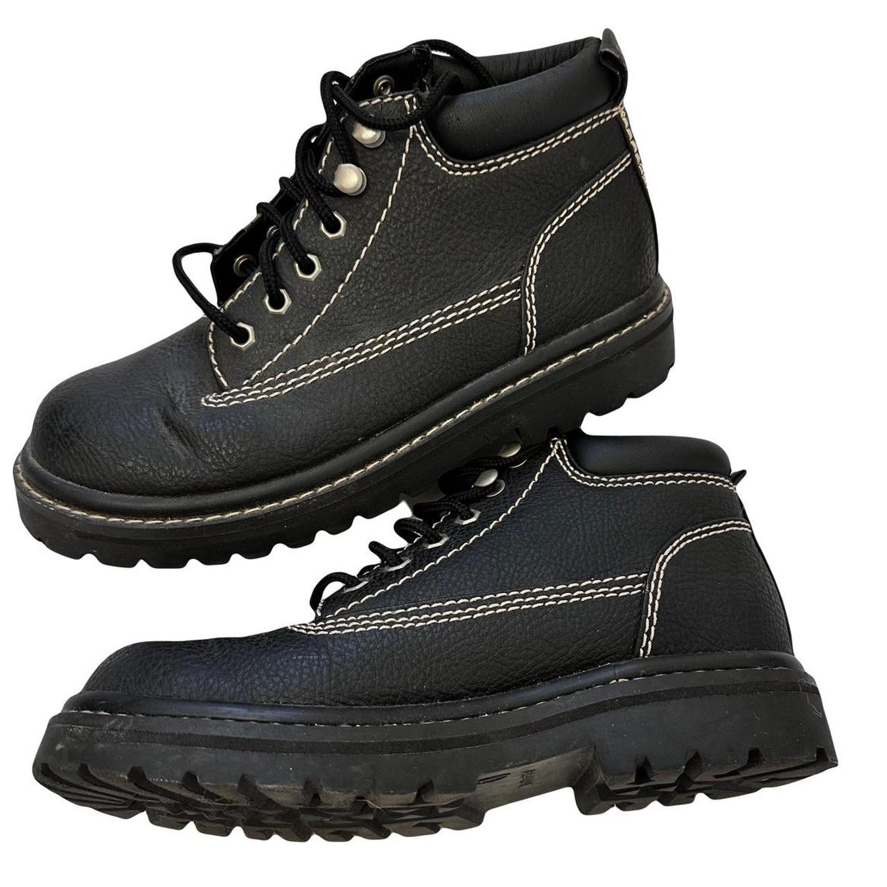 combat boots with no laces