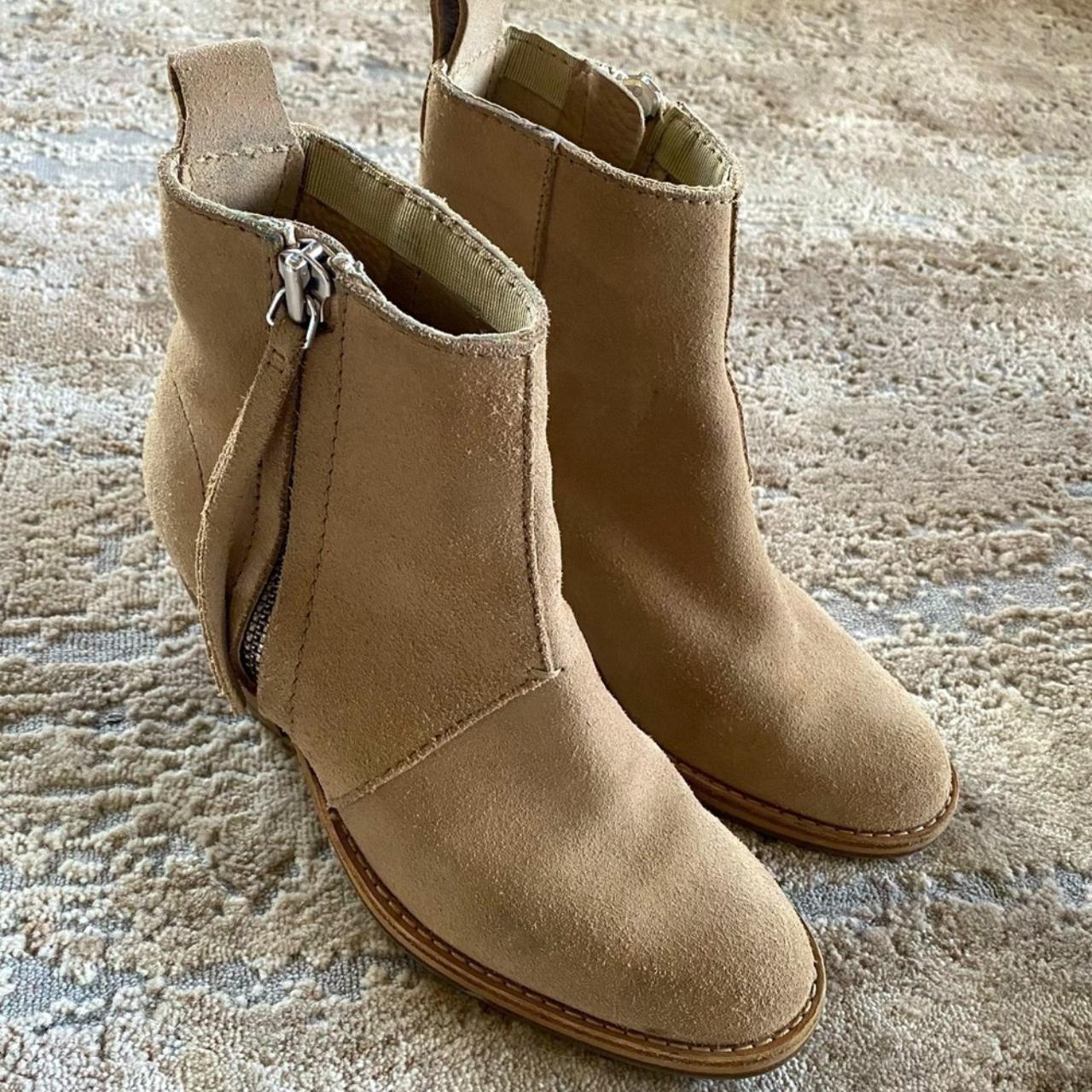 Acne Studios Suede Ankle Boots Made in Italy Block. Depop