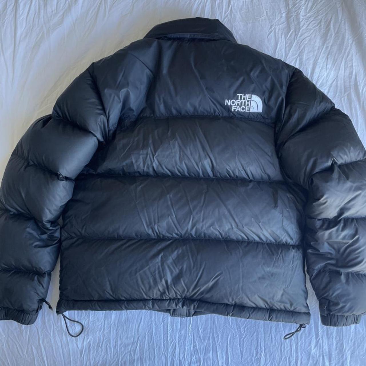 Womens black TNF nuptse puffer, worn for 2 seasons.... - Depop