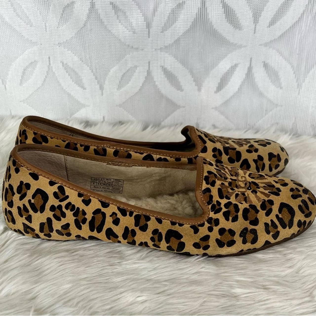 Ugg leopard deals loafers