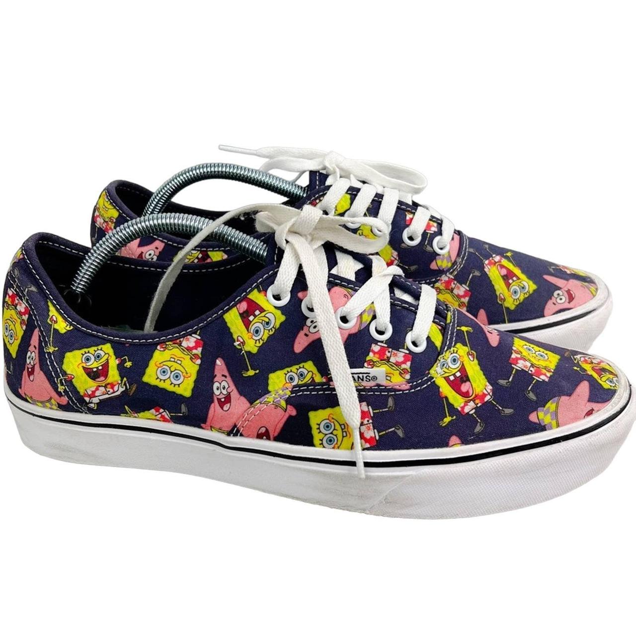 Spongebob vans aloha top blue