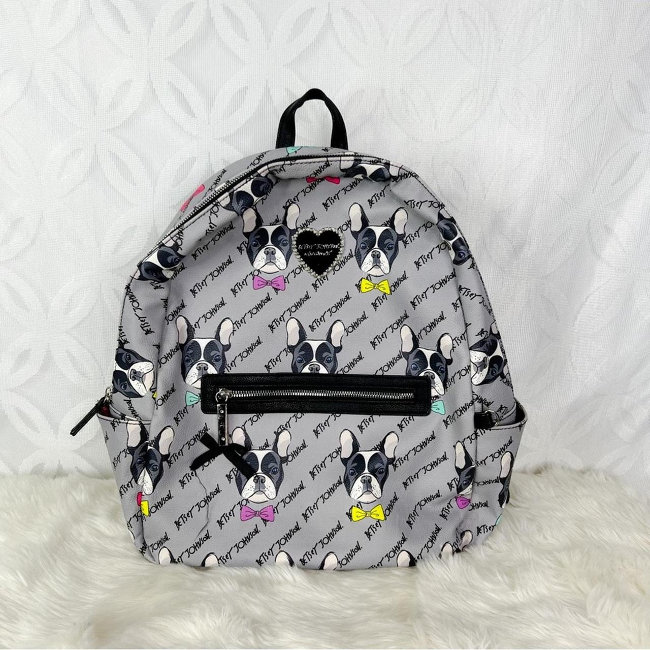 Betsey johnson frenchie backpack hotsell