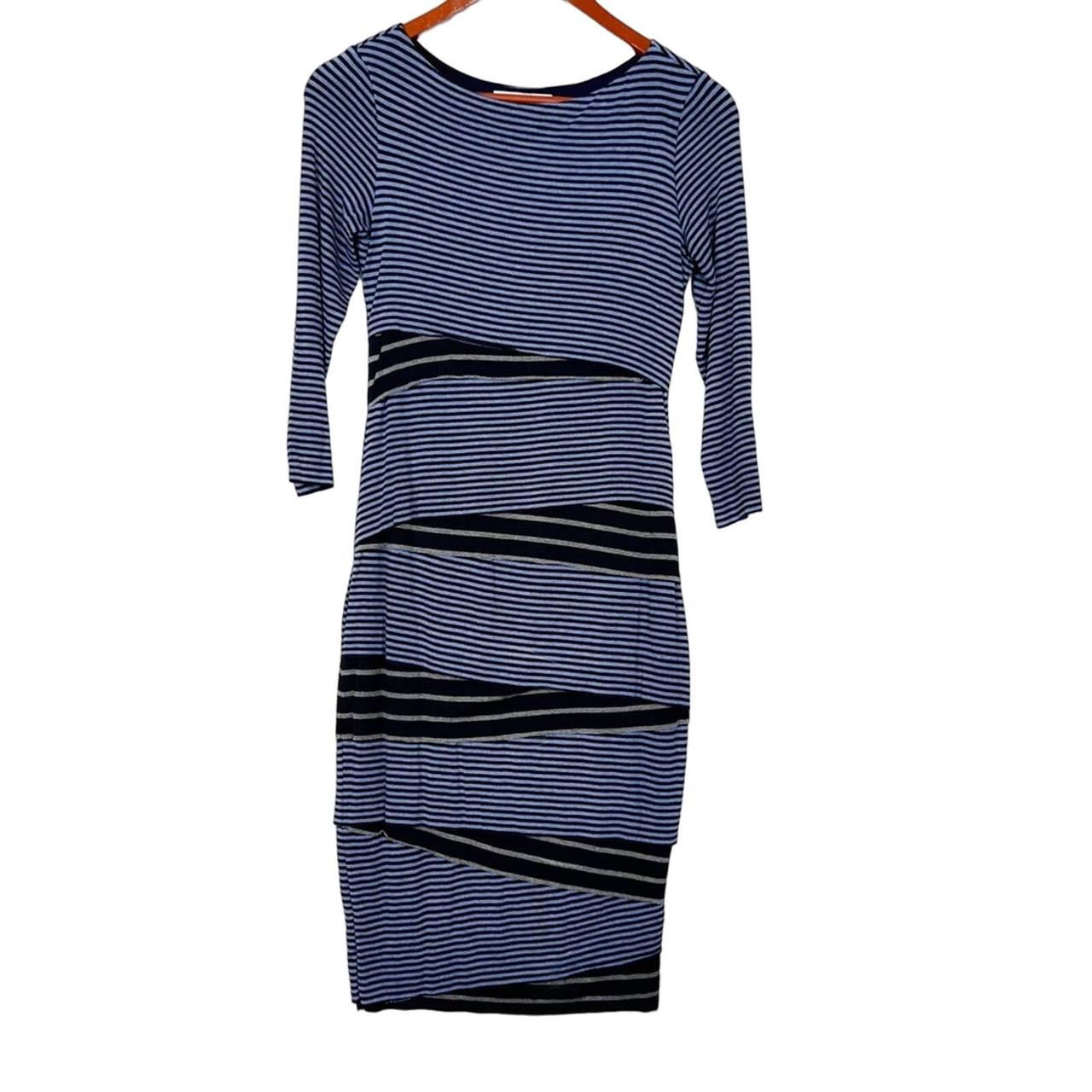 Anthropologie Bodycon Striped buy Dress Size Medium