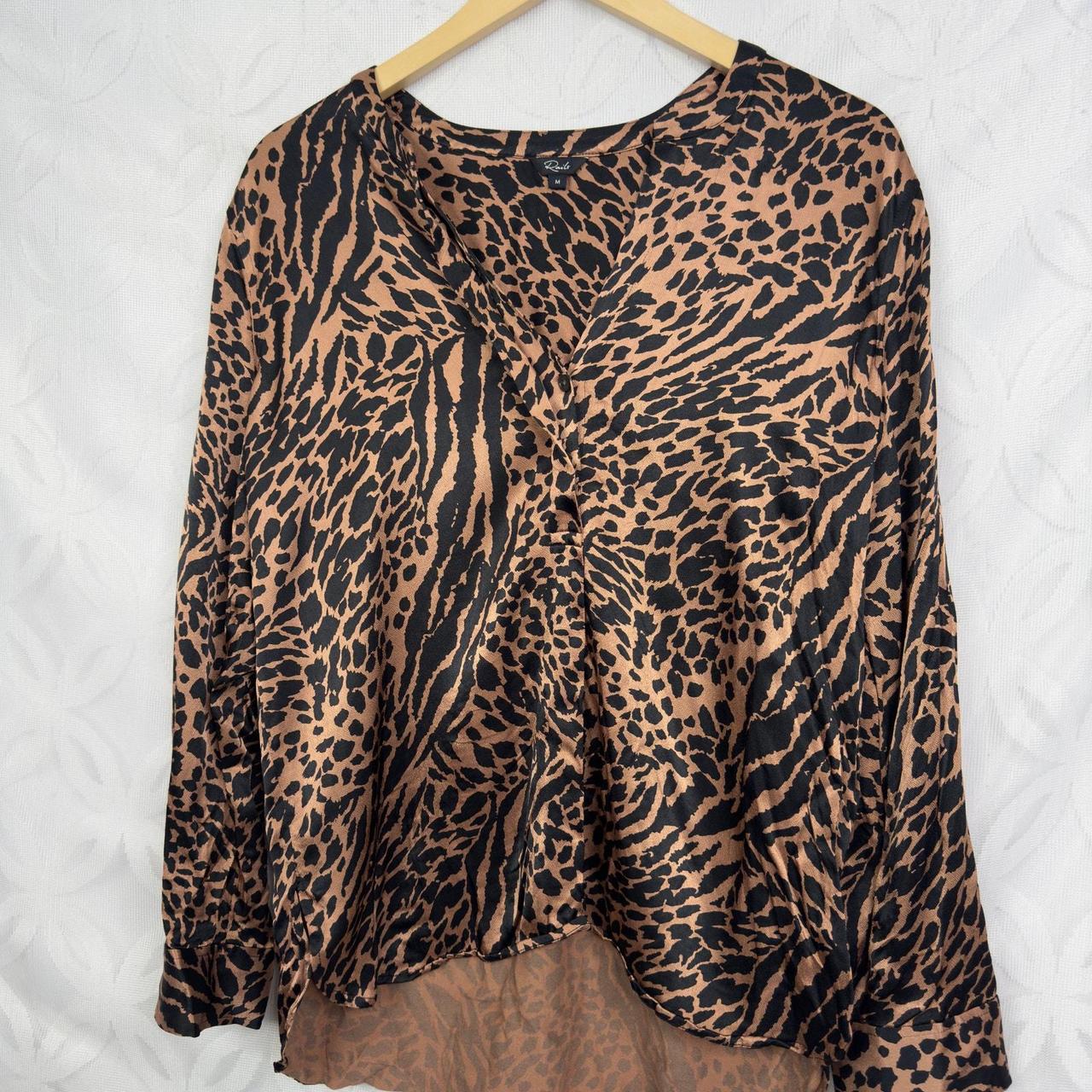 Rails Women's Blouse - Brown/Black - M – Rails Pe… - image 3