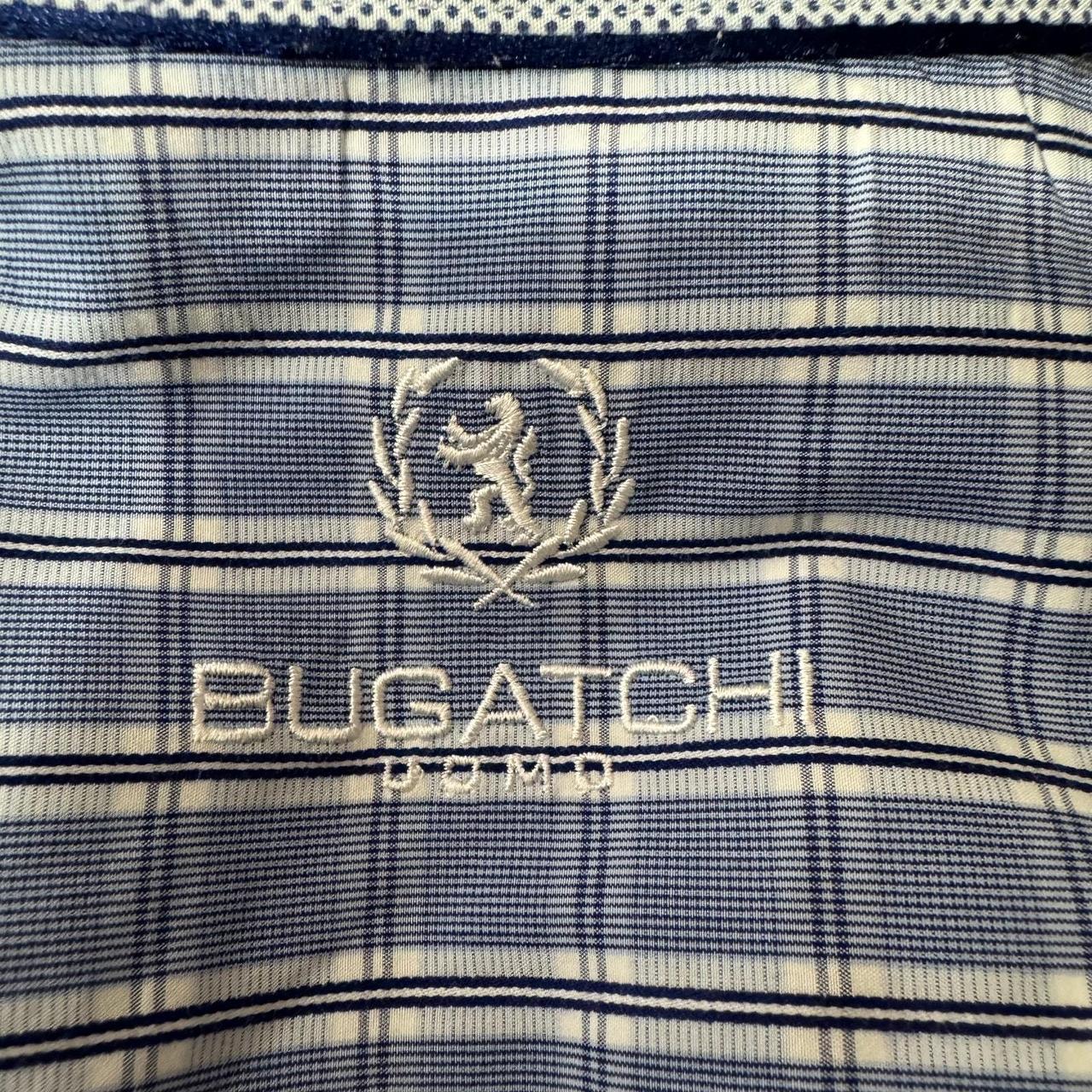Bugatchi Men's Shirt - Blue - XL – Bugatchi Butto… - image 5