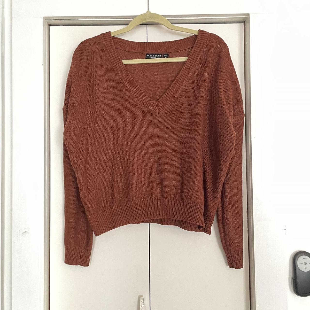 Brave Soul Women's Brown Jumper (5)