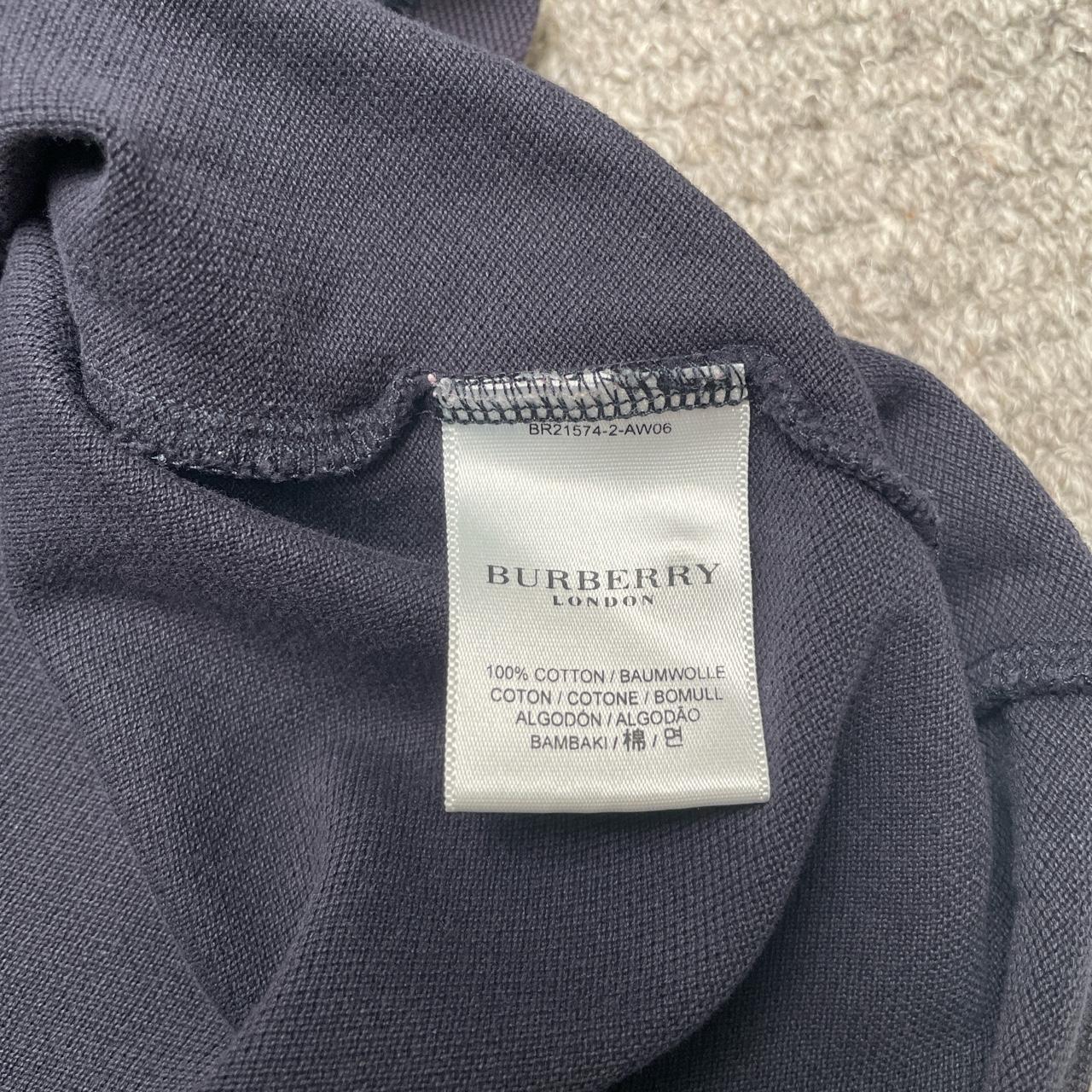 00s Burberry Polo Shirt Size XL Pit to pit:... - Depop