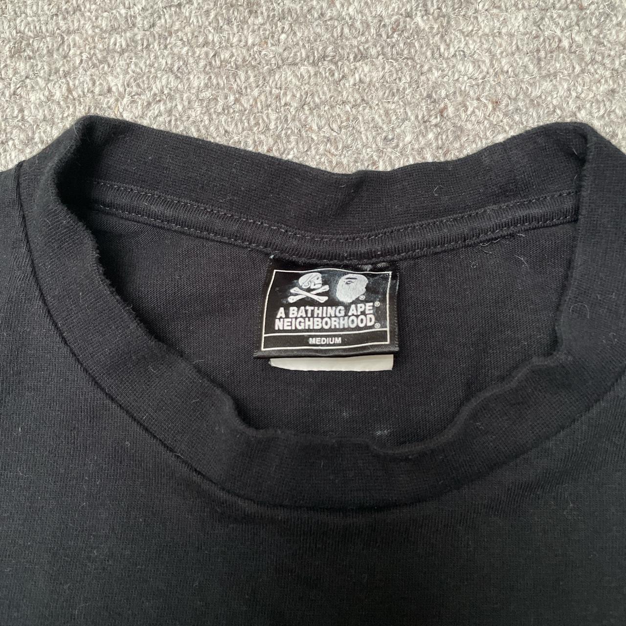A Bathing Ape Bape x Neighbourhood graphic T-Shirt | Depop