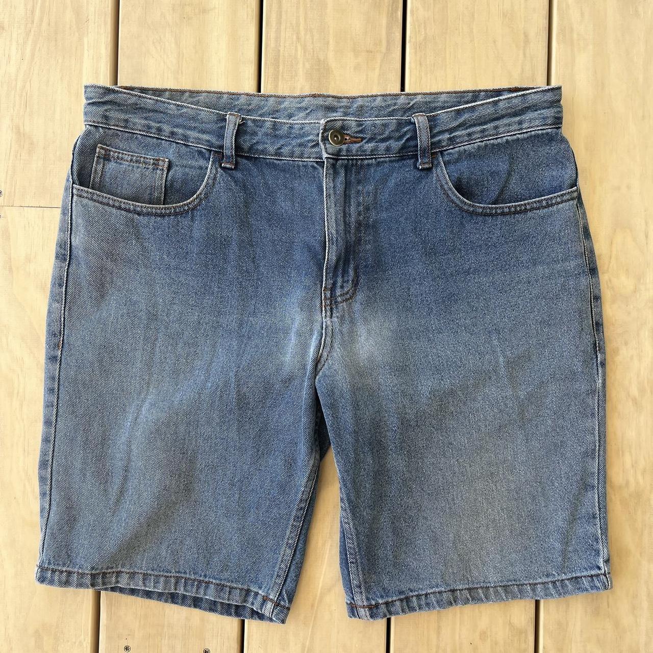 Vintage Target denim jorts, sick retro design and... - Depop