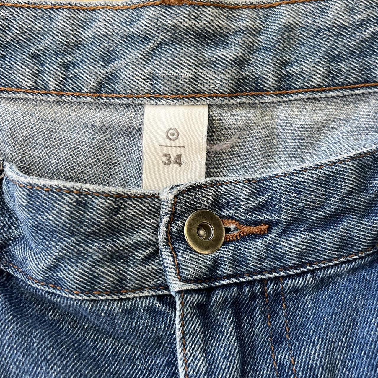 Vintage Target denim jorts, sick retro design and... - Depop