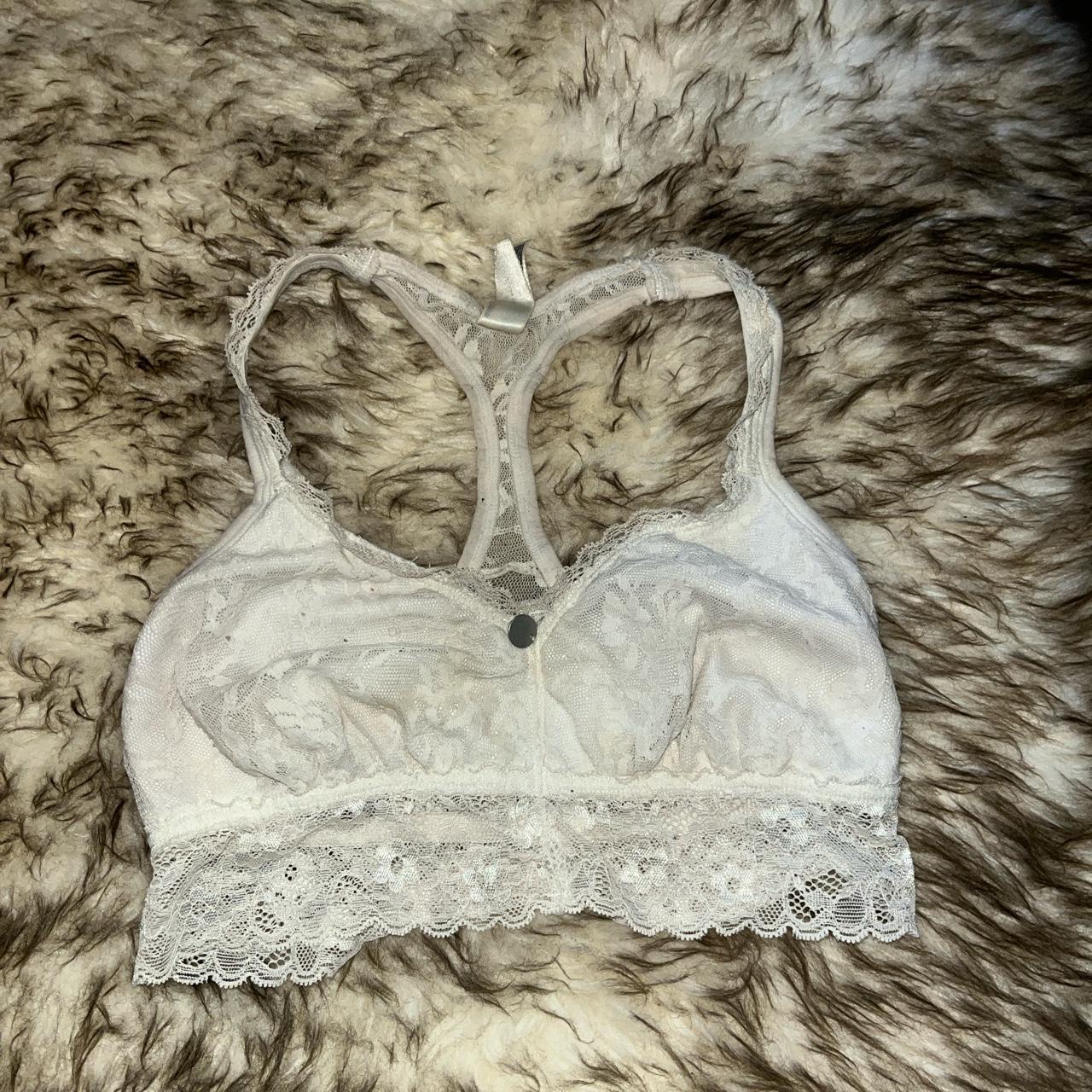 Gilly hicks lace bralette in white