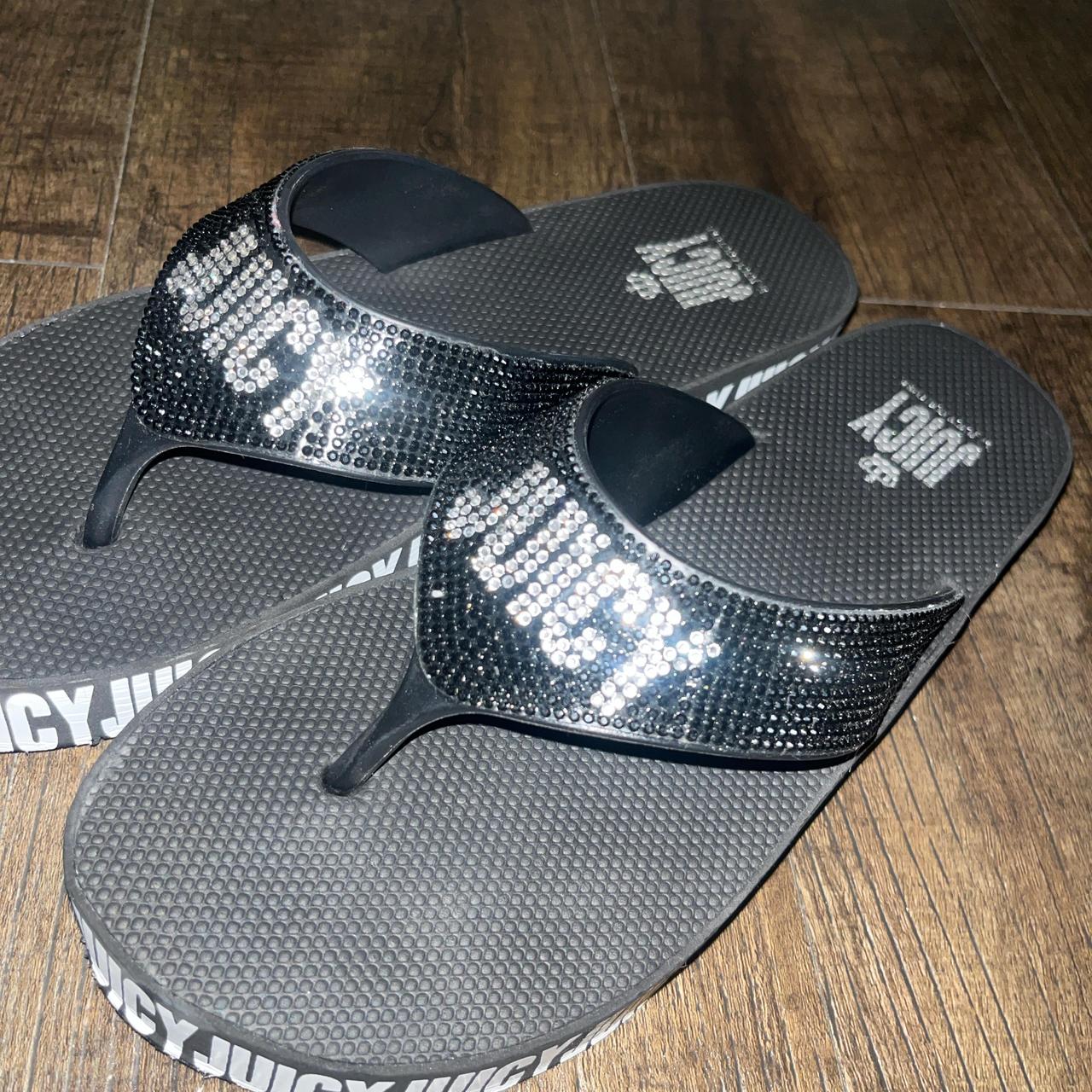 Bedazzled flip flops online