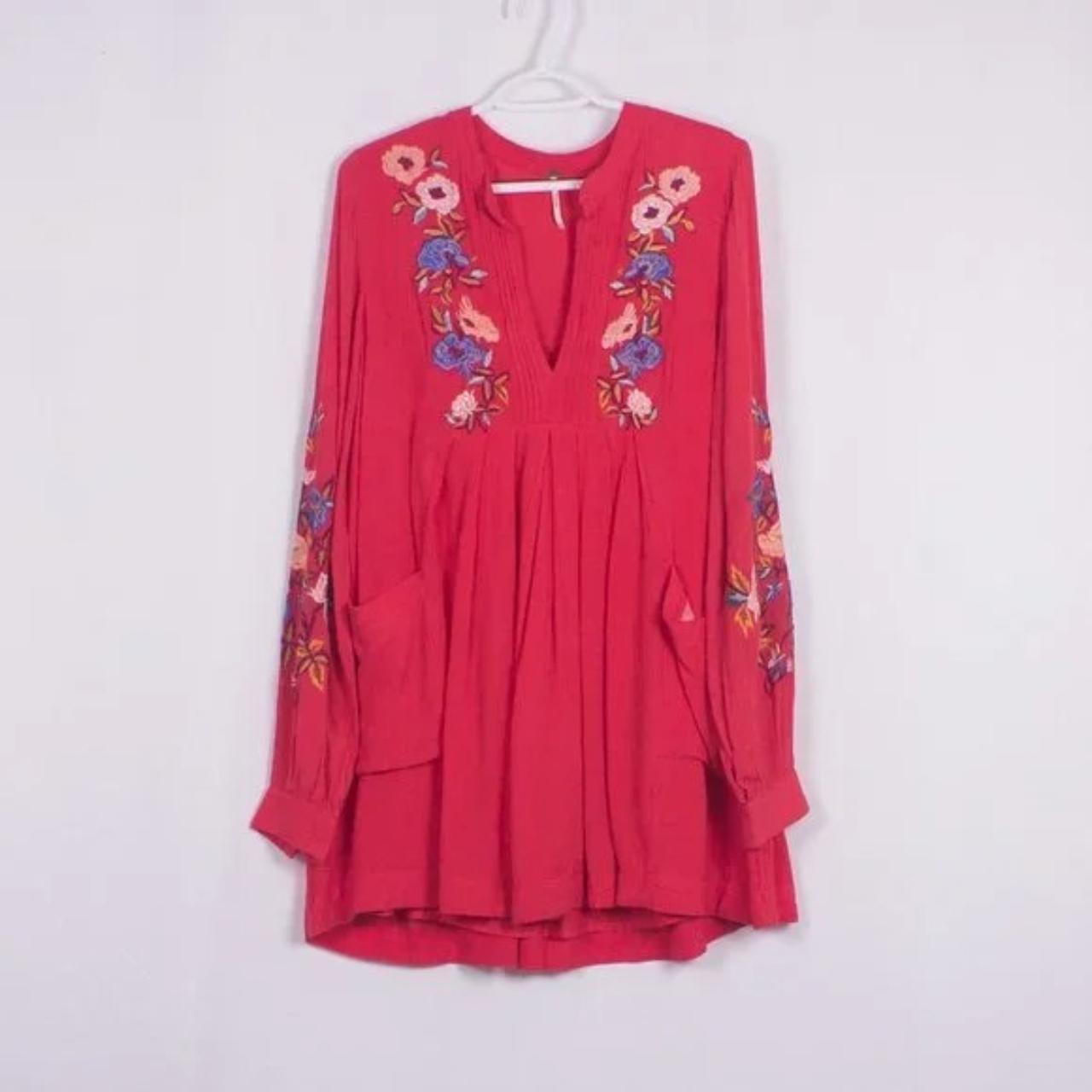 Mia gauze embroidered mini dress best sale