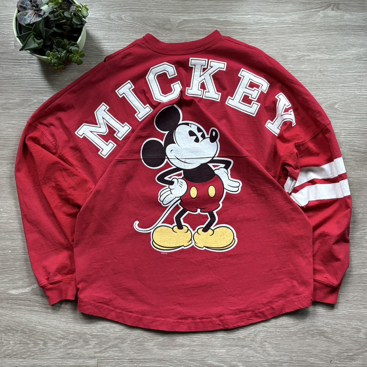 Mickey Mouse Spirit Jersey Size L Red Disney Depop