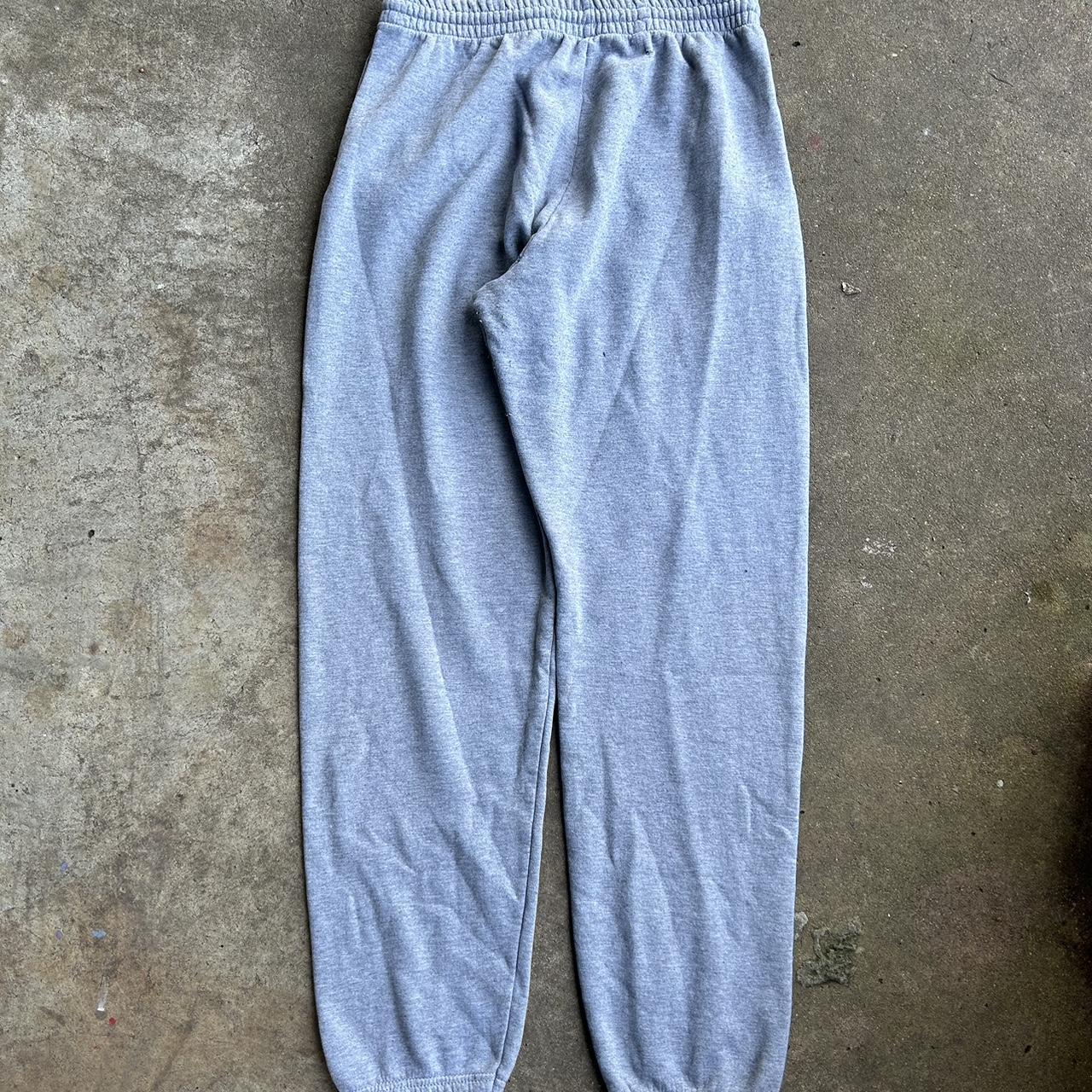 Fruit of the loom thick cotton baggy sweatpants... - Depop