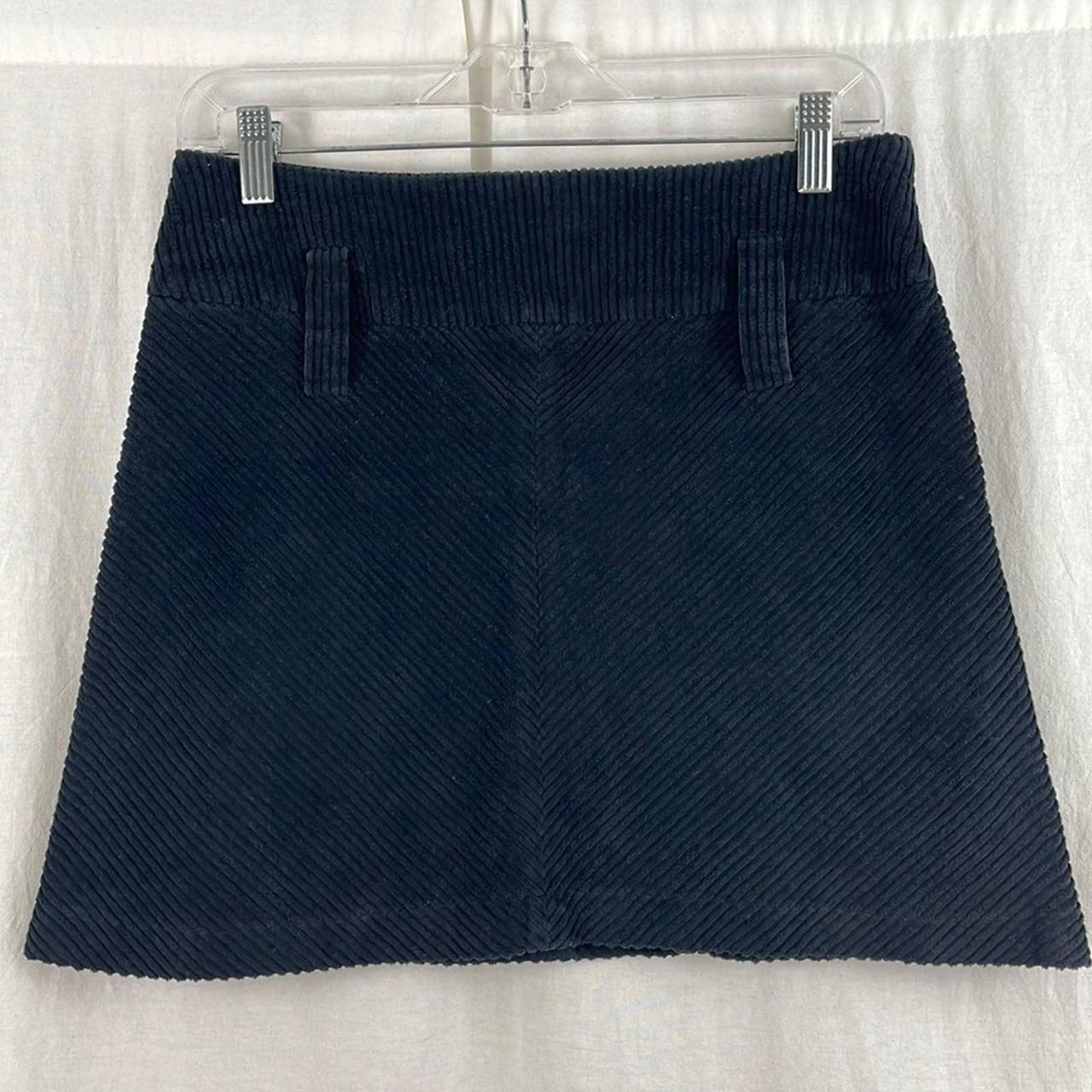 Black corduroy 2024 skirt 40