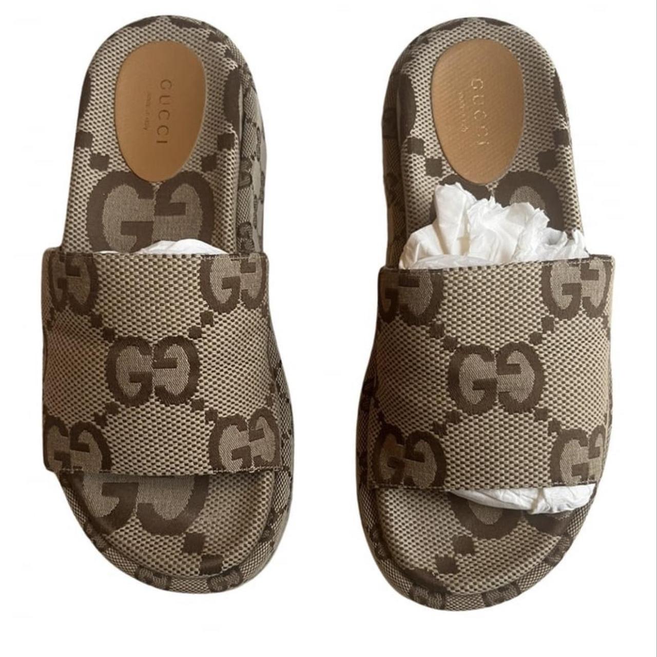 Gucci slides size 36.5 Purchased from and... Depop