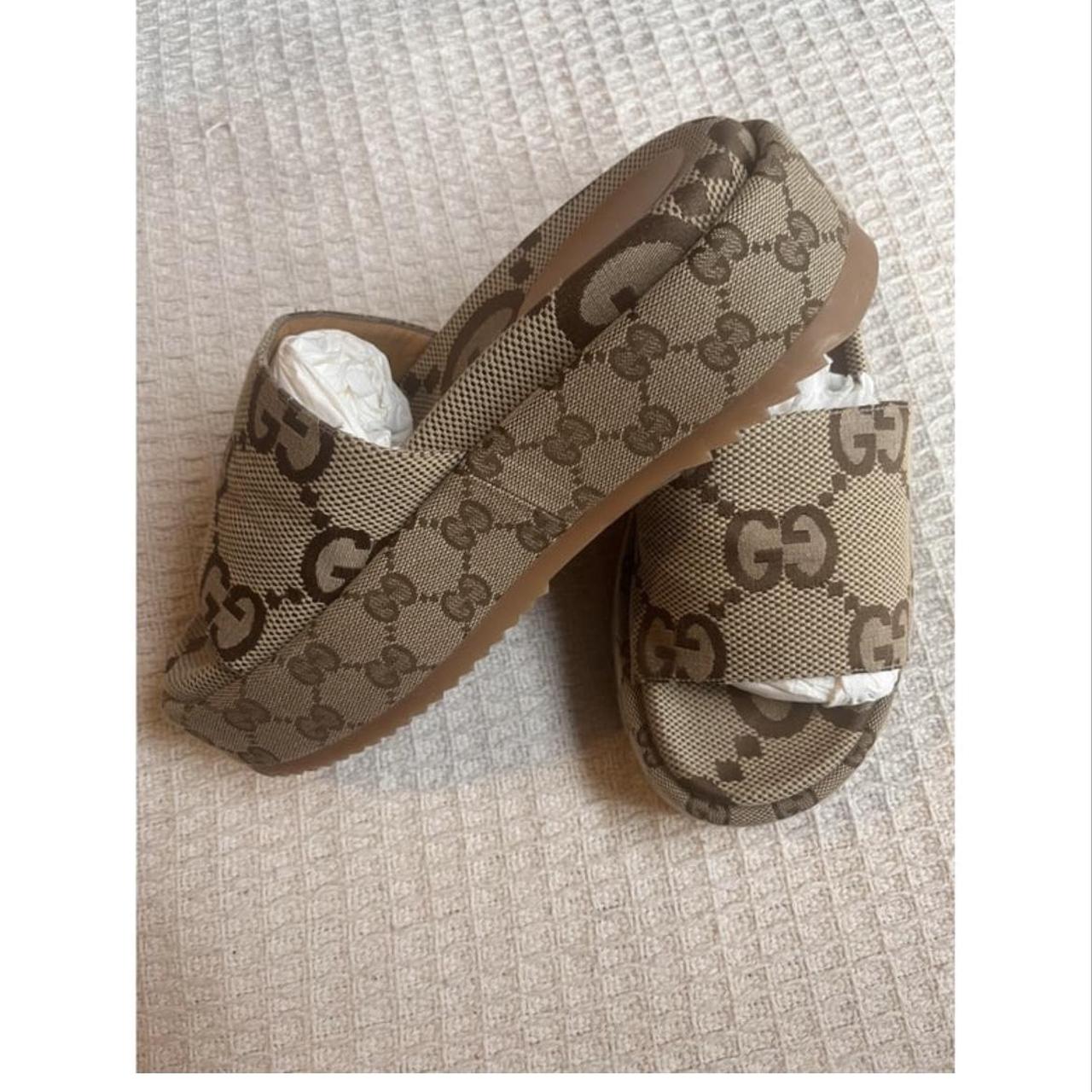 Gucci slides size 36.5 Purchased from and... Depop
