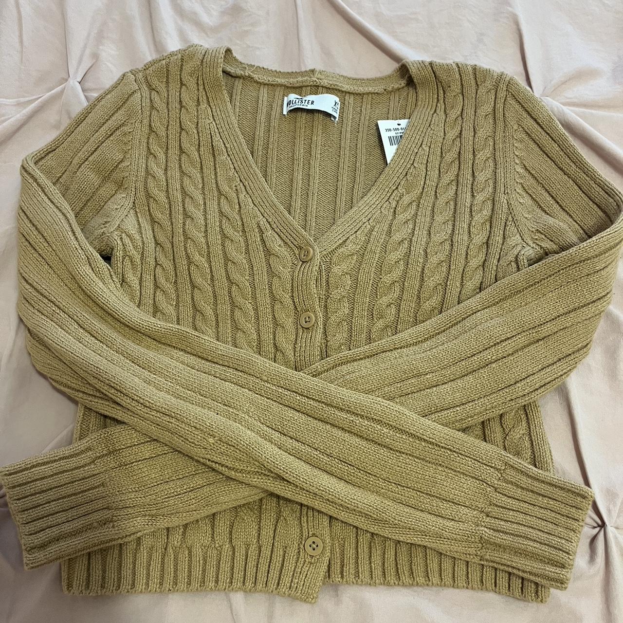 Hollister on sale textured cardigan