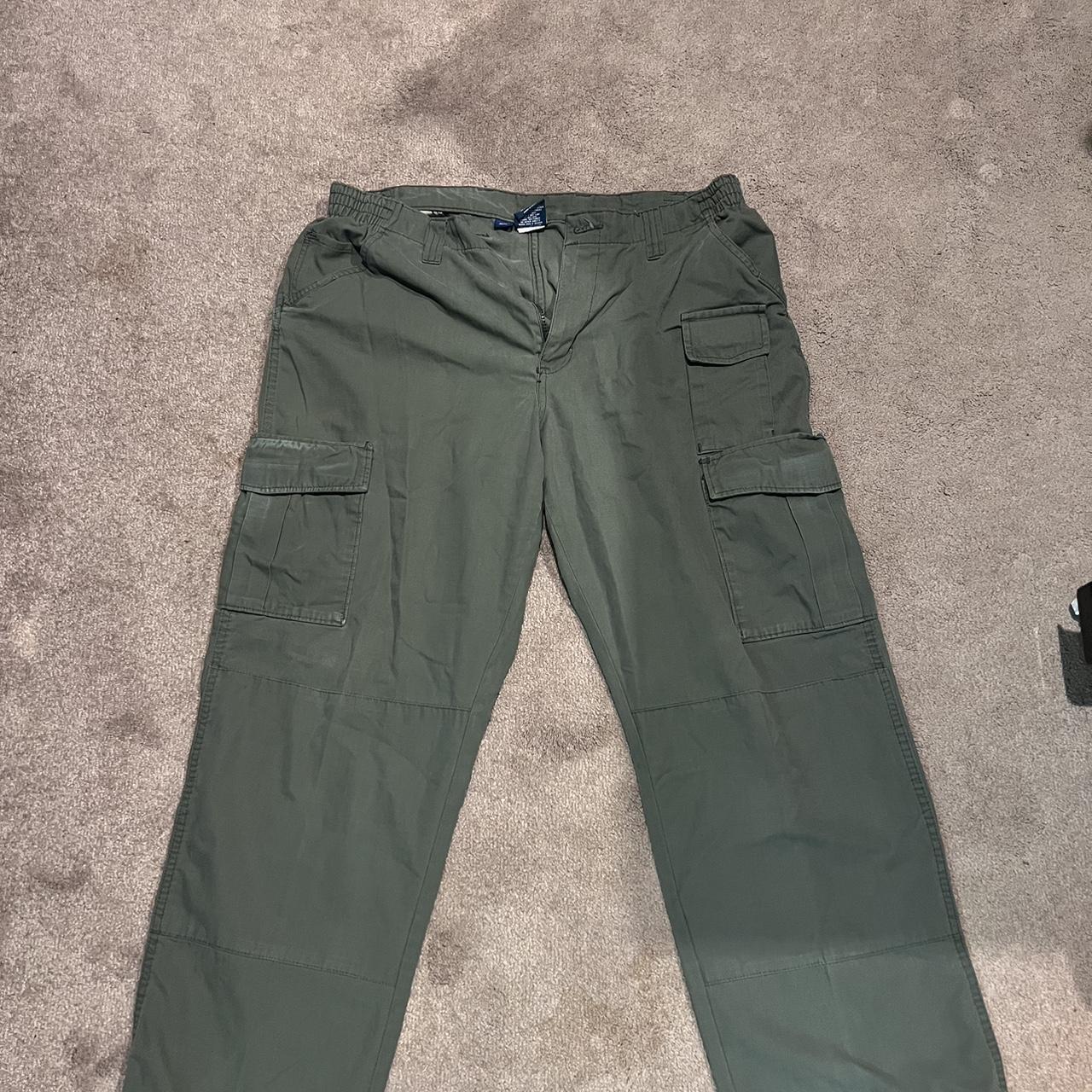 Army Green Propper Cargo Pants. Super Baggy For That - Depop