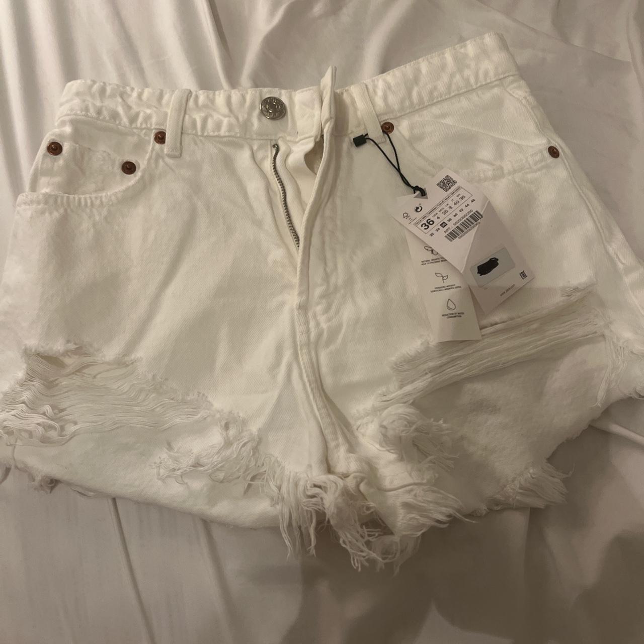 zara online shorts