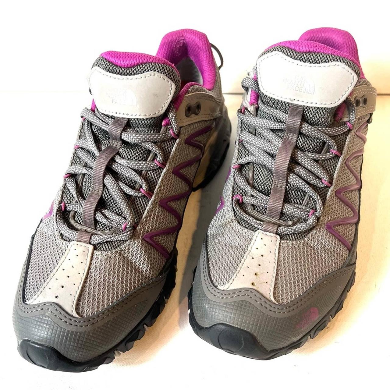 The North Face Ultra 110 Hiking Sneaker Shoes Gray... - Depop