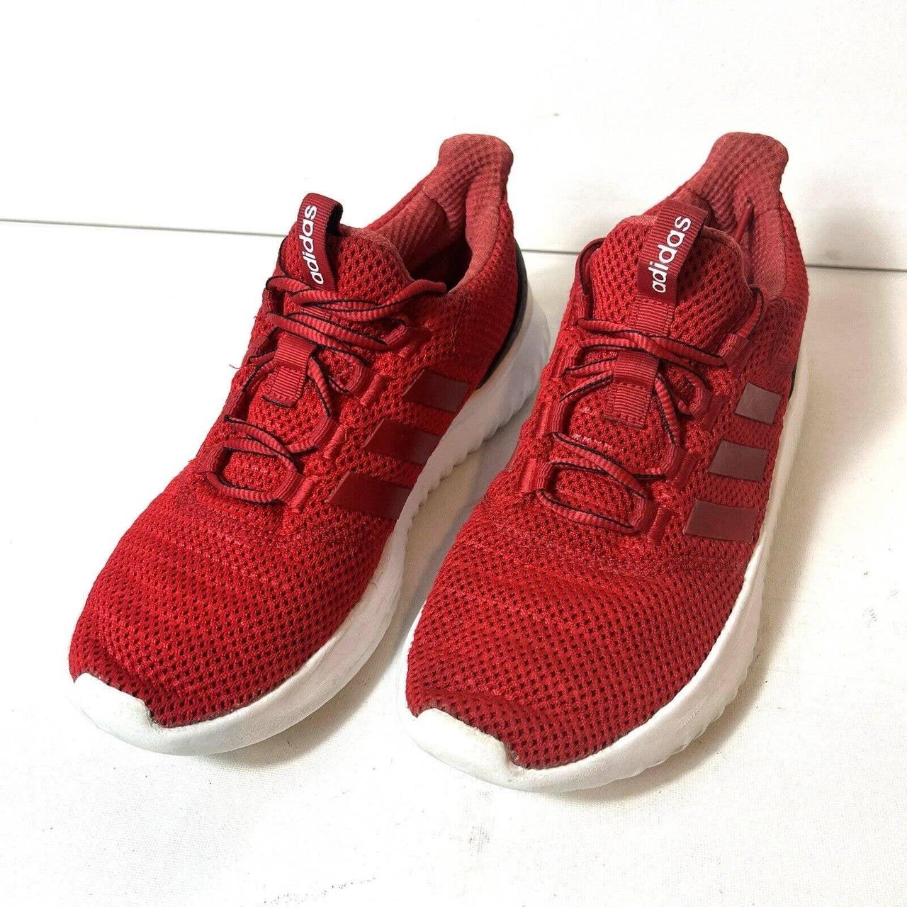 Red best sale adidas cloudfoam