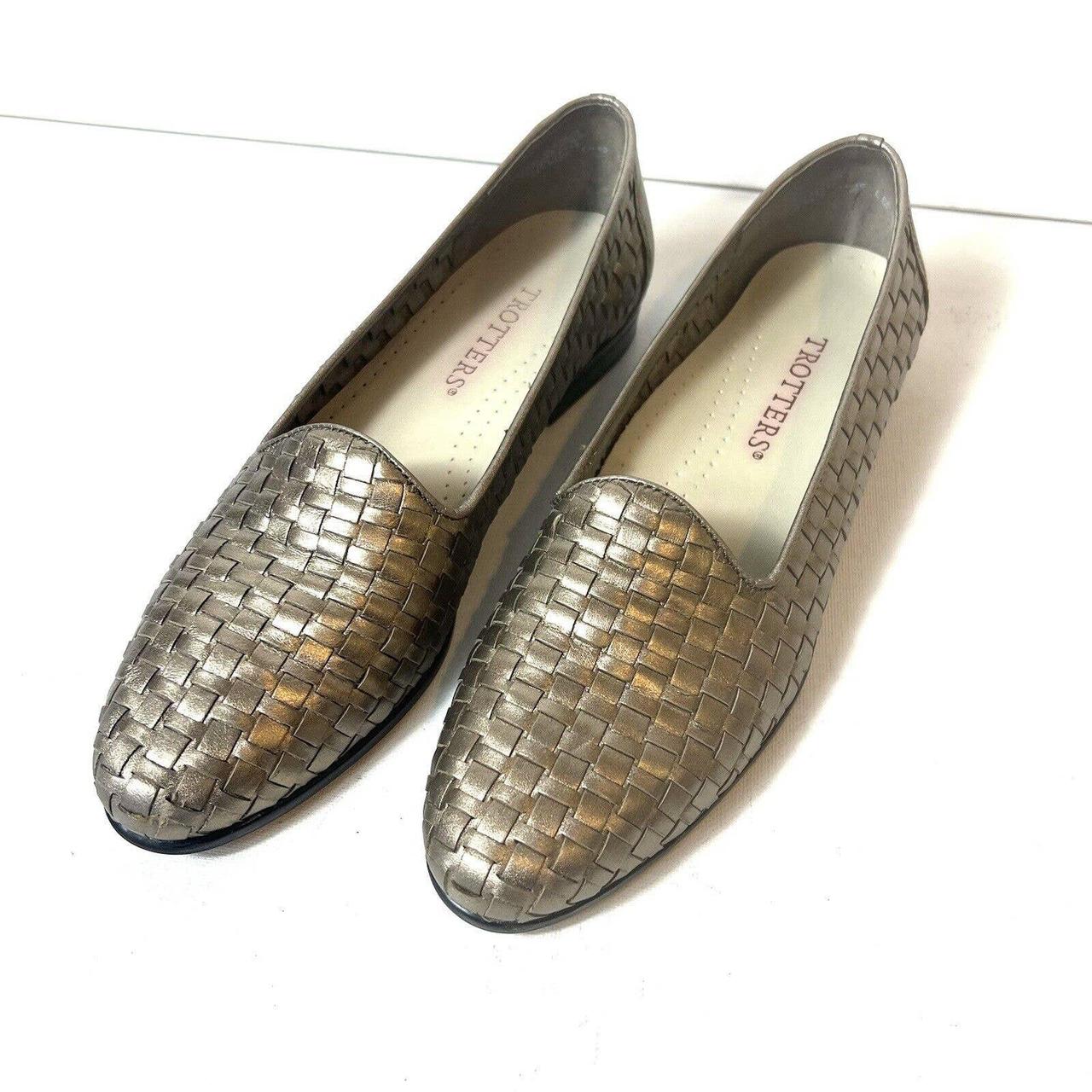 Trotters hot sale woven flats