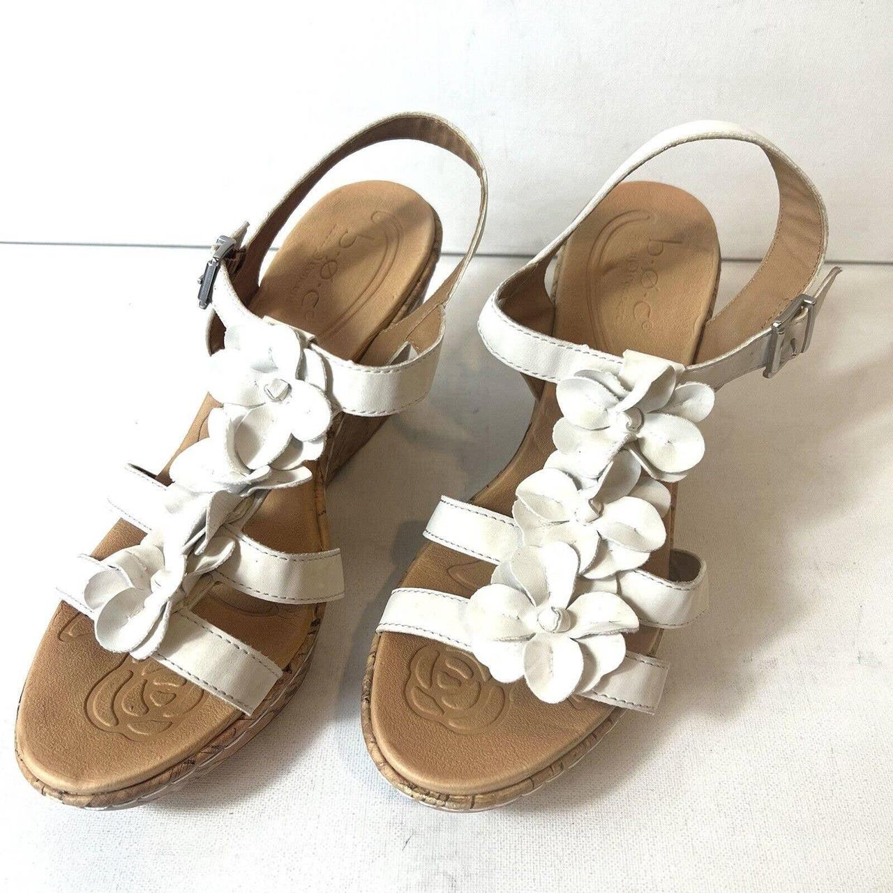 Born discount white sandals