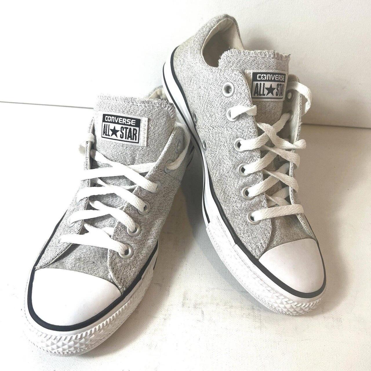 Pre-owned Glitter Trainers In Grey