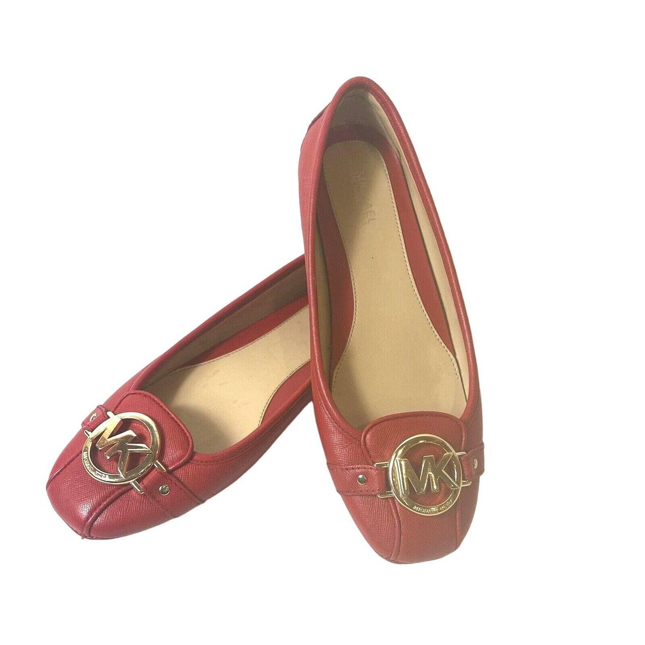 Michael kors red on sale loafers