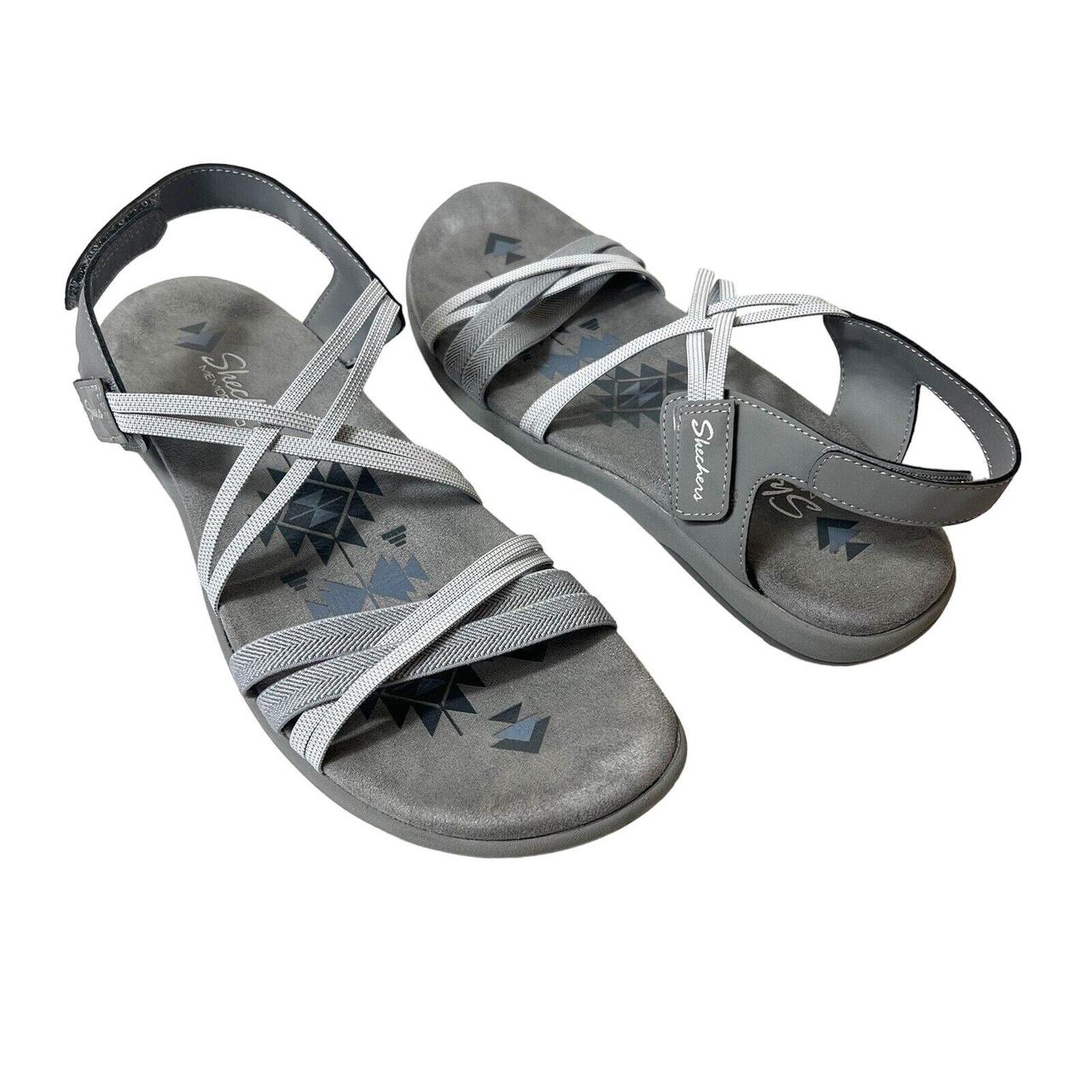 Skechers memory foam sandal on sale