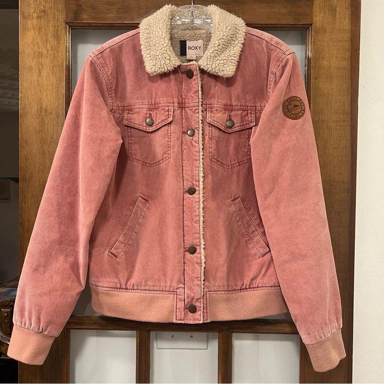 Roxy Women's Lightweight Jacket Jacket - Pink - S… - image 5