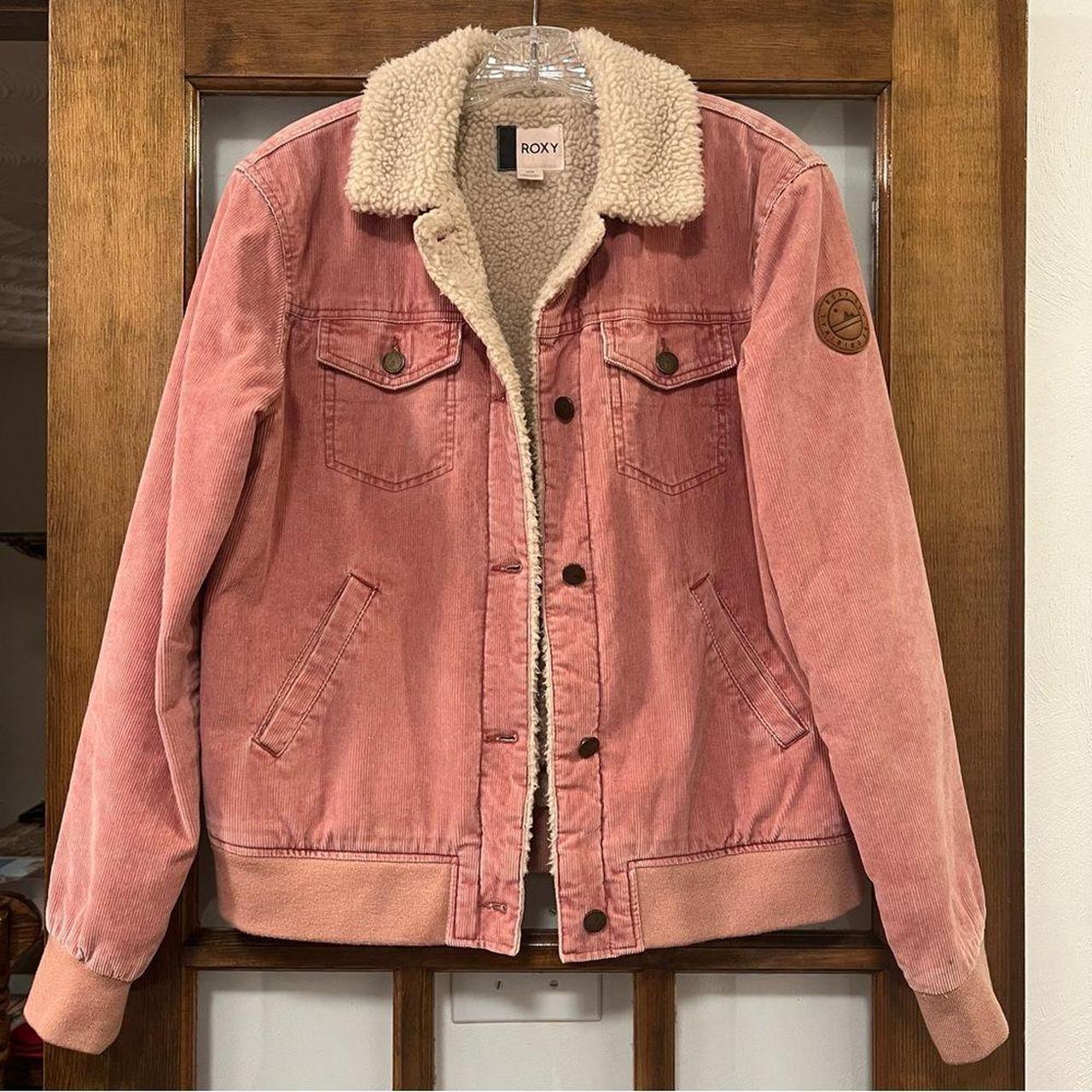 Roxy Women's Lightweight Jacket Jacket - Pink - S… - image 4