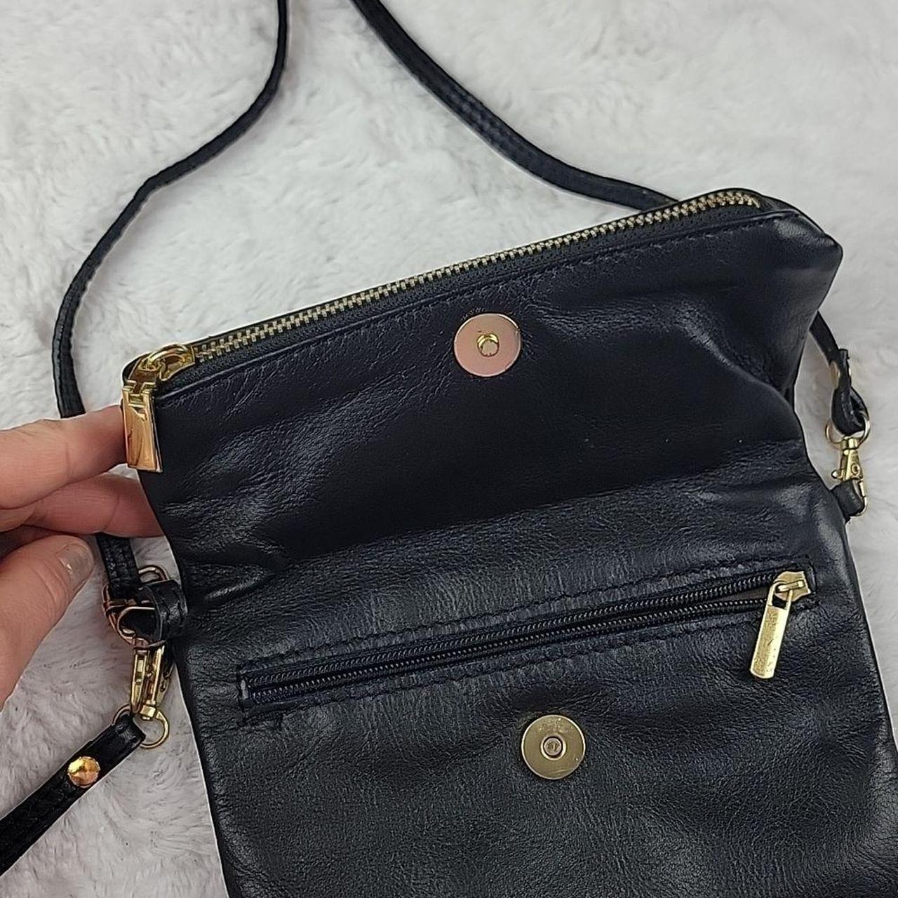 Vera Pelle Wristlet / Crossbody Great used... - Depop