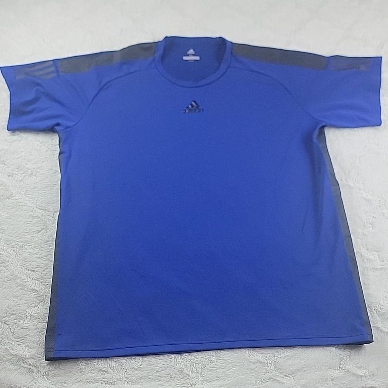 ADIDAS Barricade Royal Blue Tee [SIZE XL] Great used... - Depop