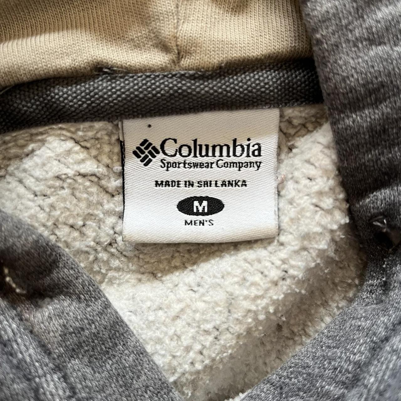 Vintage Columbia Hoodie size medium great condition - Depop