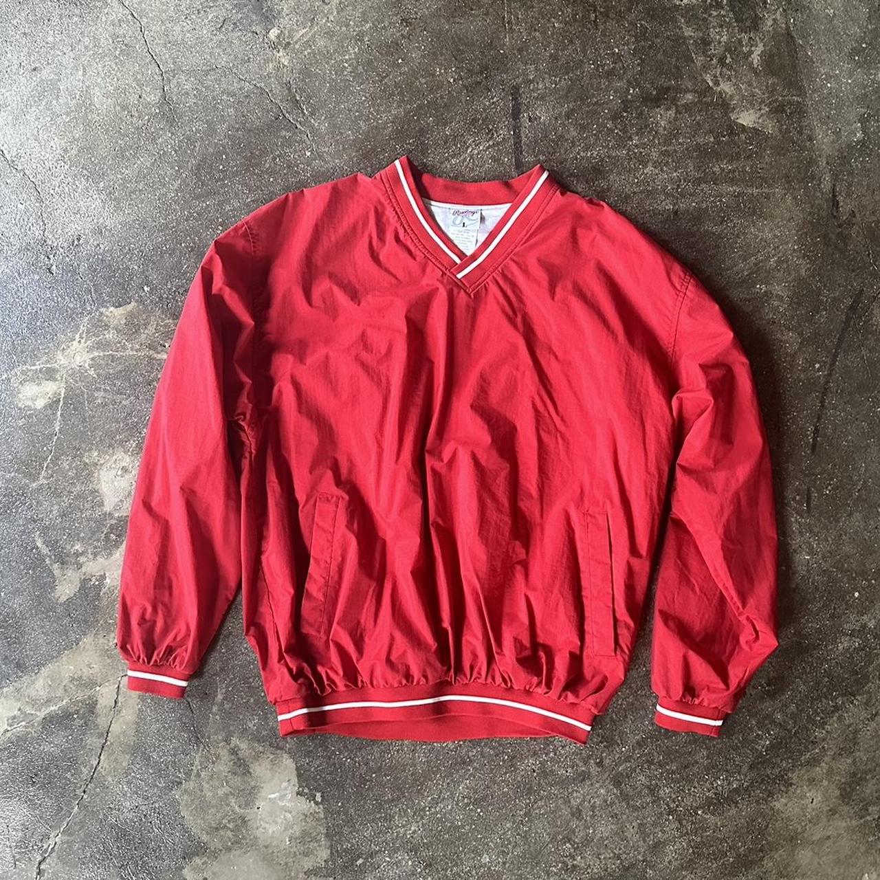 Rawlings Men's Red Top | Depop