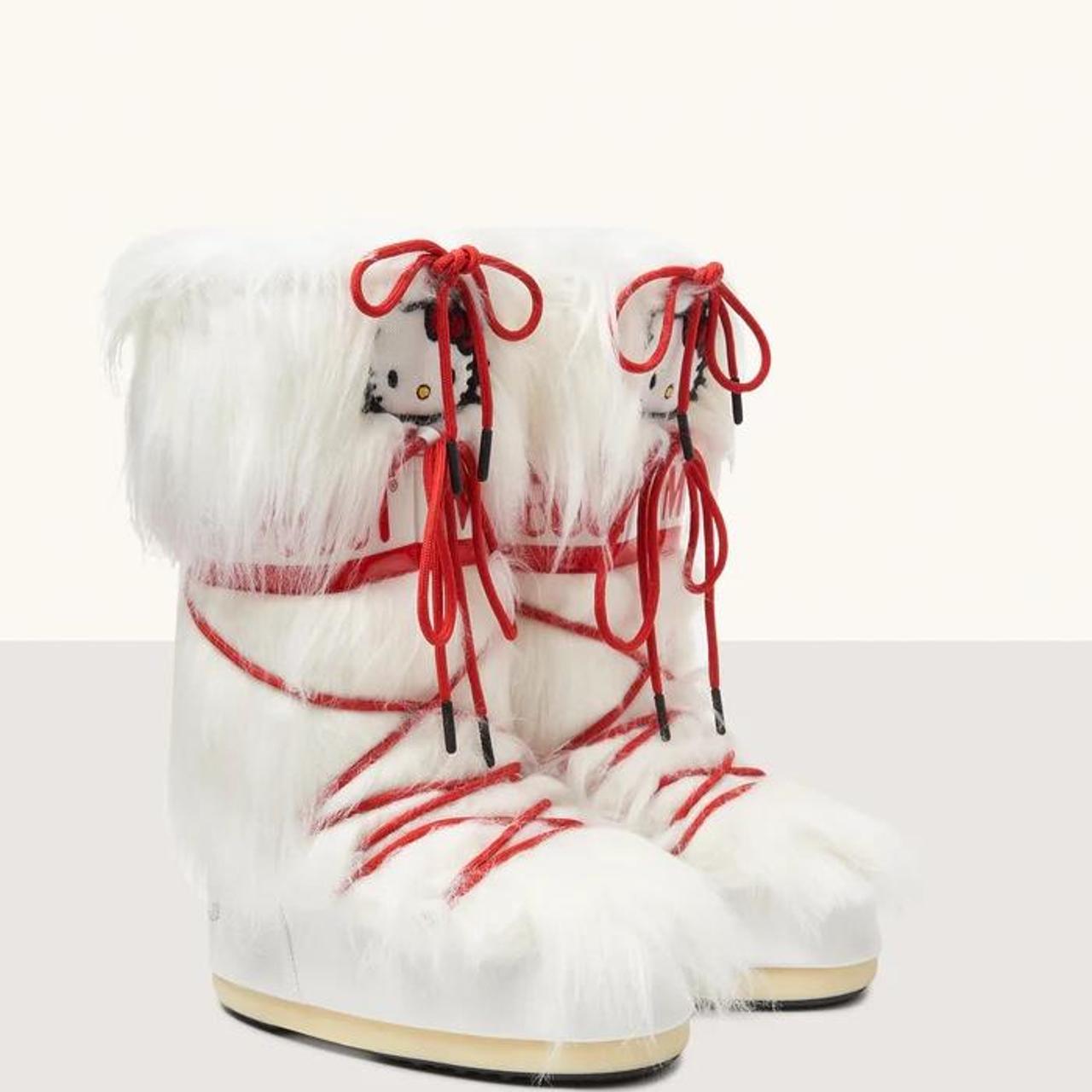 ISO GCDS HELLO KITTY MOON BOOTS FOR WOMENS SIZE 6... Depop