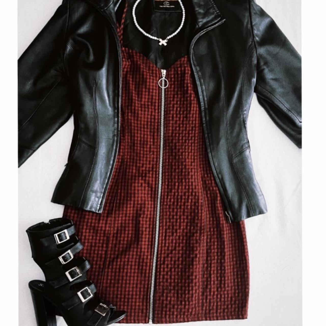 Leather jacket outlet polyvore