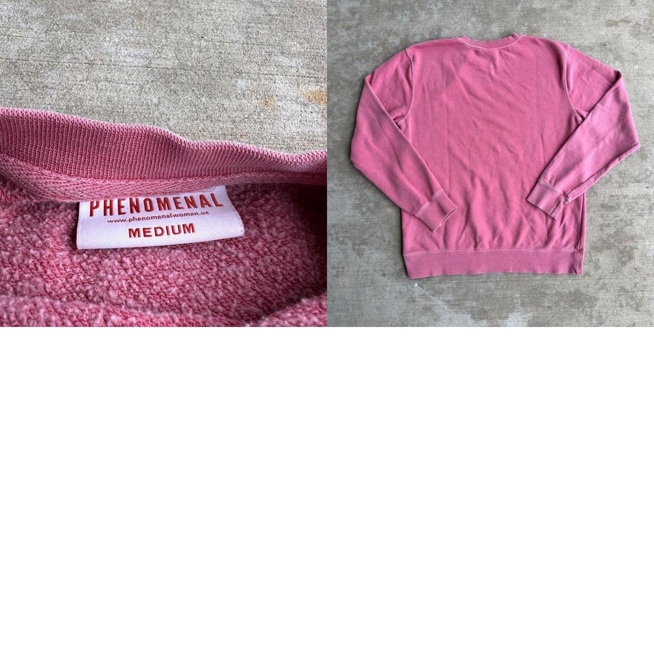Maya Women's Pink Sweatshirt (4)