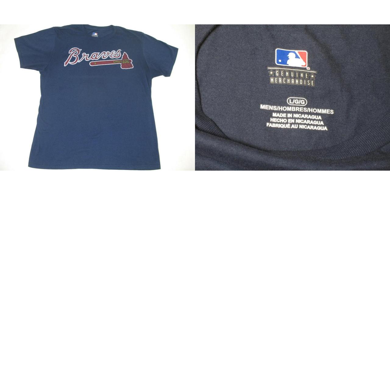 MLB Genuine Merch Atlanta Braves T-Shirt No. 5 Freddie Freeman