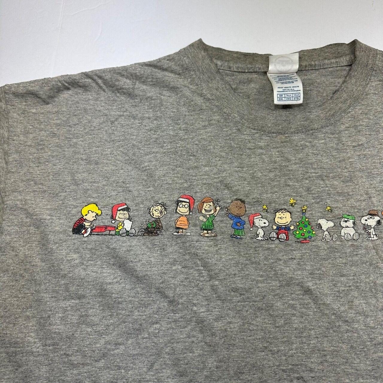 Vintage Peanuts Snoopy Charlie Brown Shirt Size 2XL... Depop