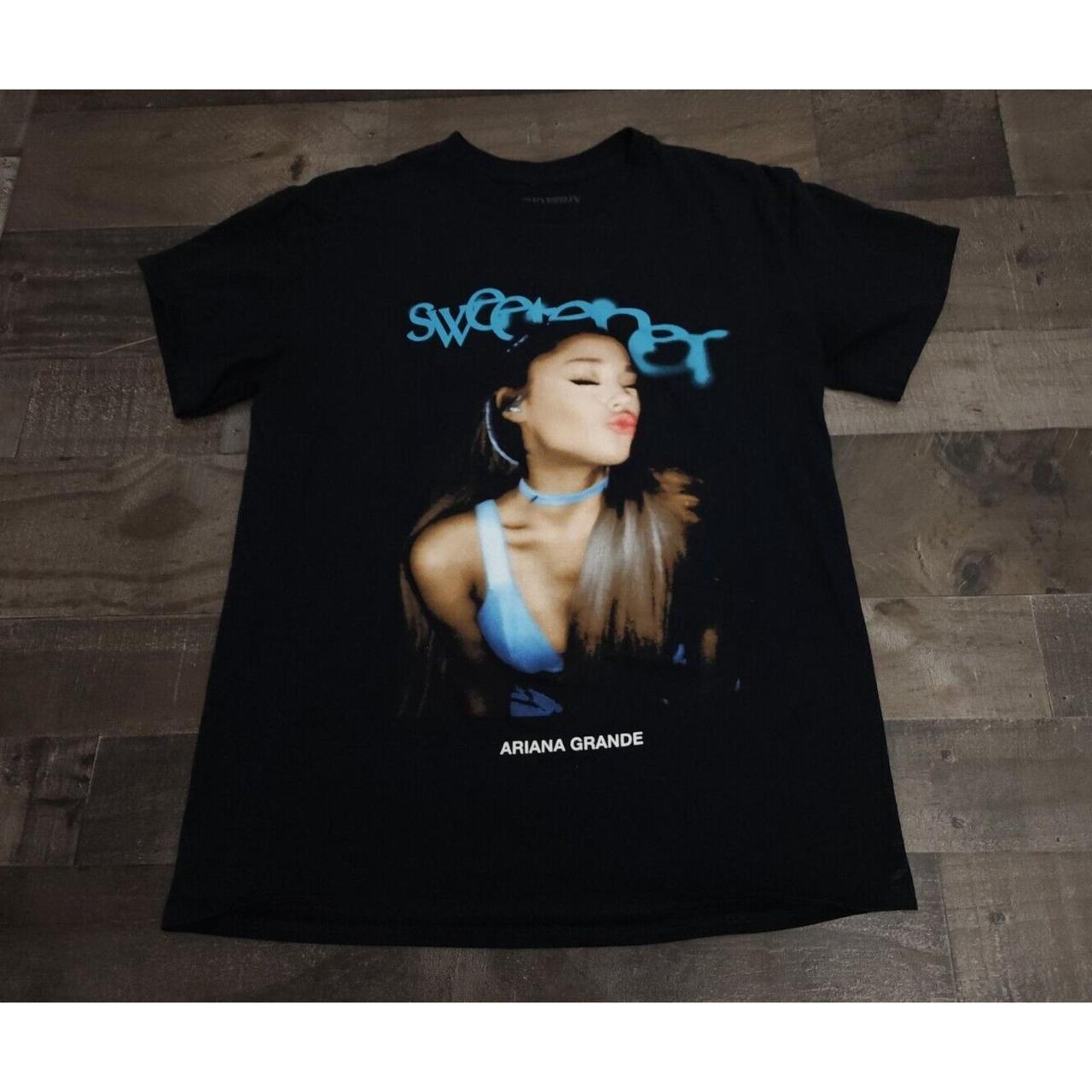 Ariana Grande Men's Black T-shirt | Depop