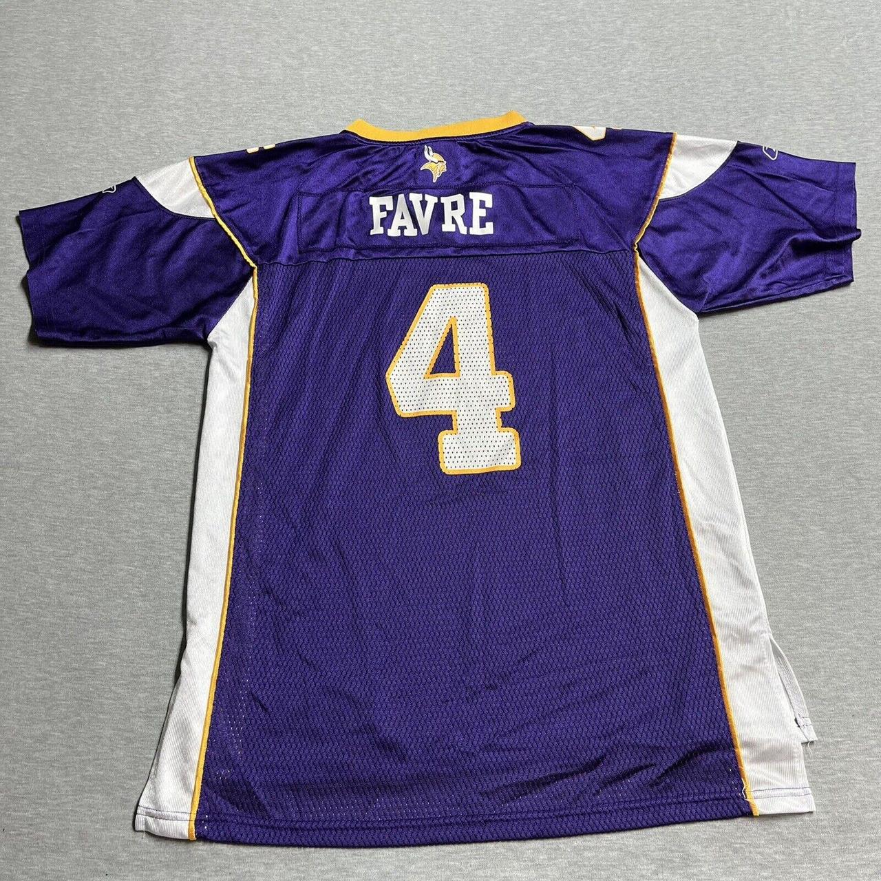 Brett Favre Minnesota Vikings Reebok Men Jersey - Depop