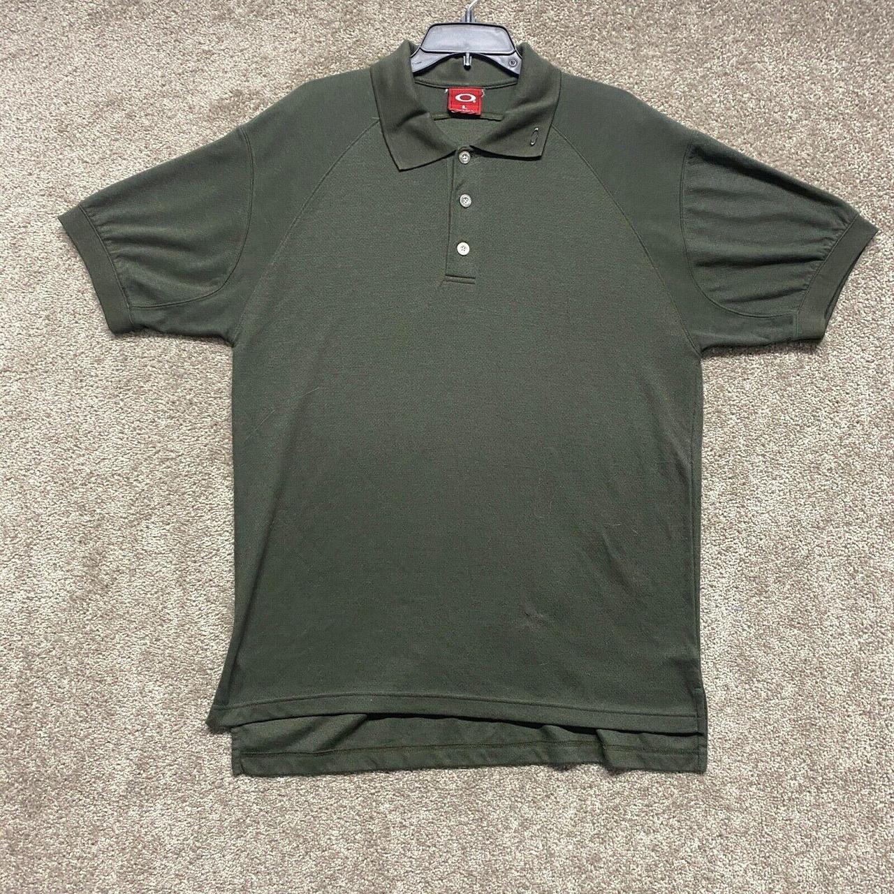 Oakley Men's Green Shirt | Depop