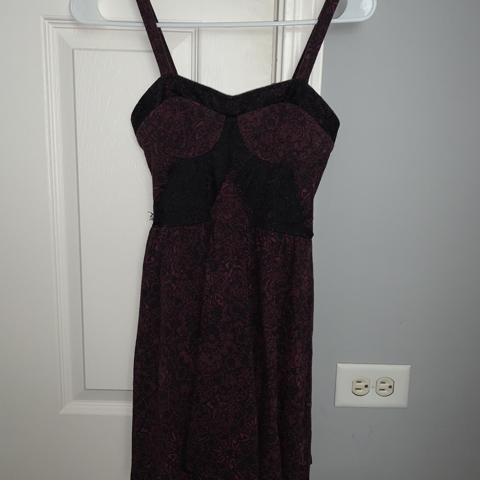 Topshop burgundy 2024 lace dress