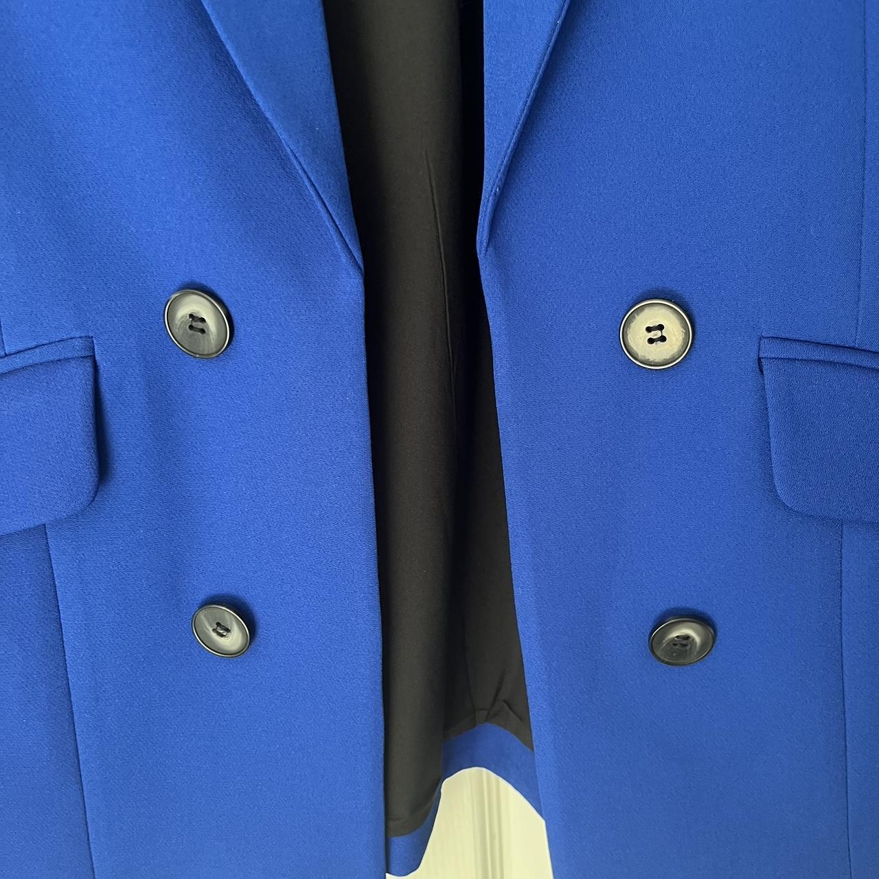 River island Blue longline blazer size 12 Brand New... Depop